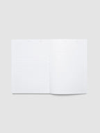 A5 Graph Notebook with Focus and Date Fields, 160 White Grid Pages and Lay-Flat Perfect Binding