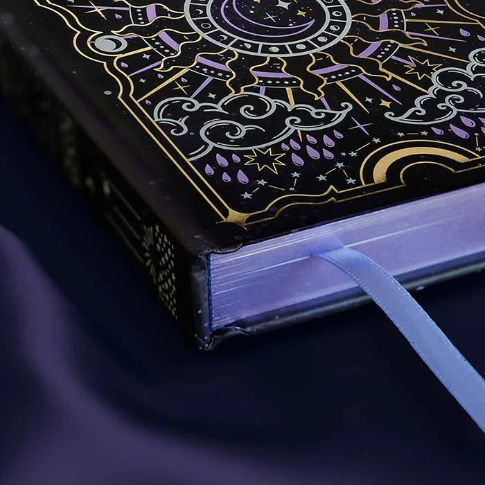 A5 Journal with Lined, Dotted, or Blank Pages and Luxe Foiling for Writing, Planning, Sketching, and Notes