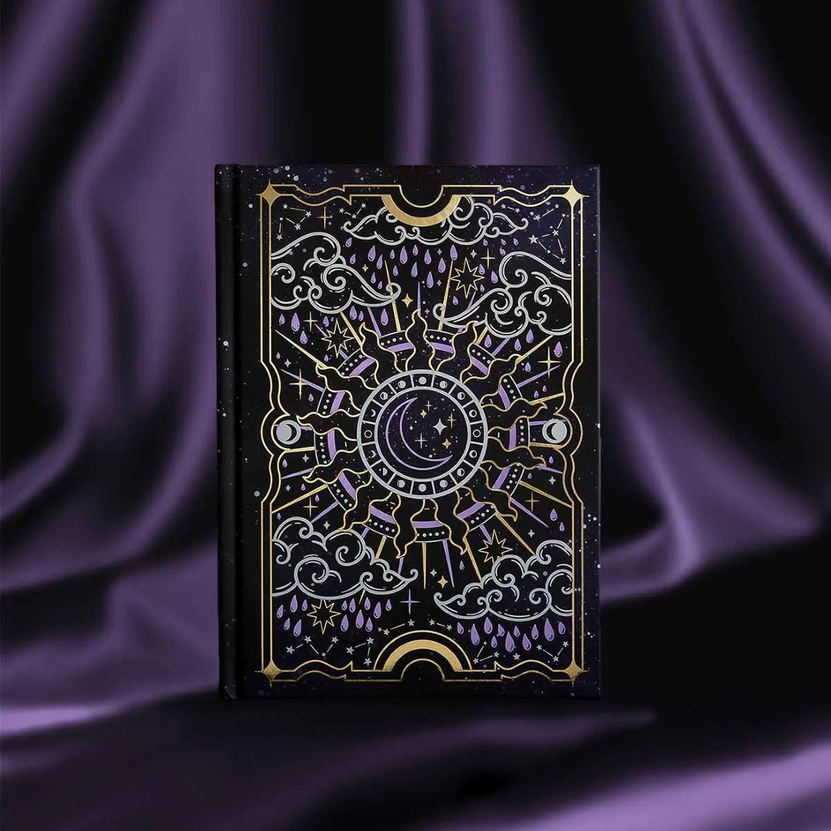A5 Journal with Lined, Dotted, or Blank Pages and Luxe Foiling for Writing, Planning, Sketching, and Notes