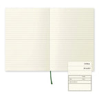 A5 Notebook with 176 Pages and Thread-Stitched Binding, Designed to Open Flat for Comfortable Writing