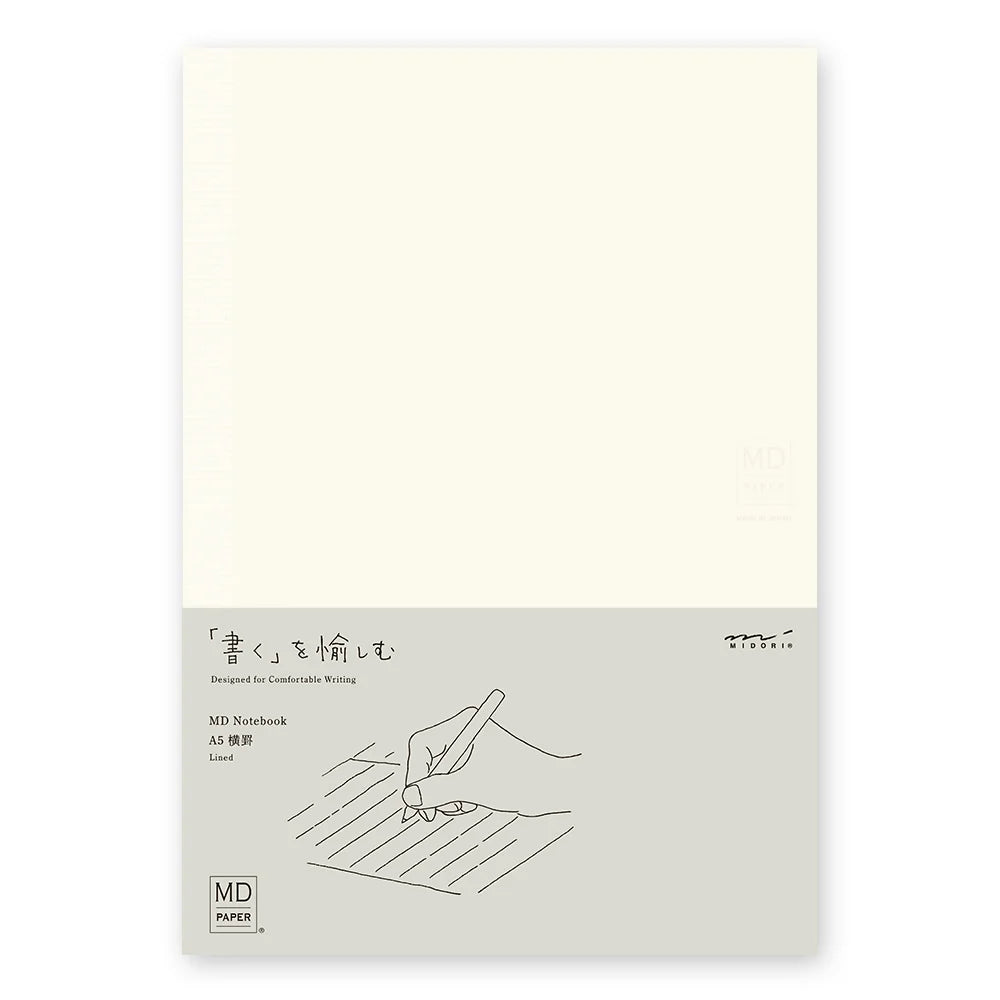 A5 Notebook with 176 Pages and Thread-Stitched Binding, Designed to Open Flat for Comfortable Writing
