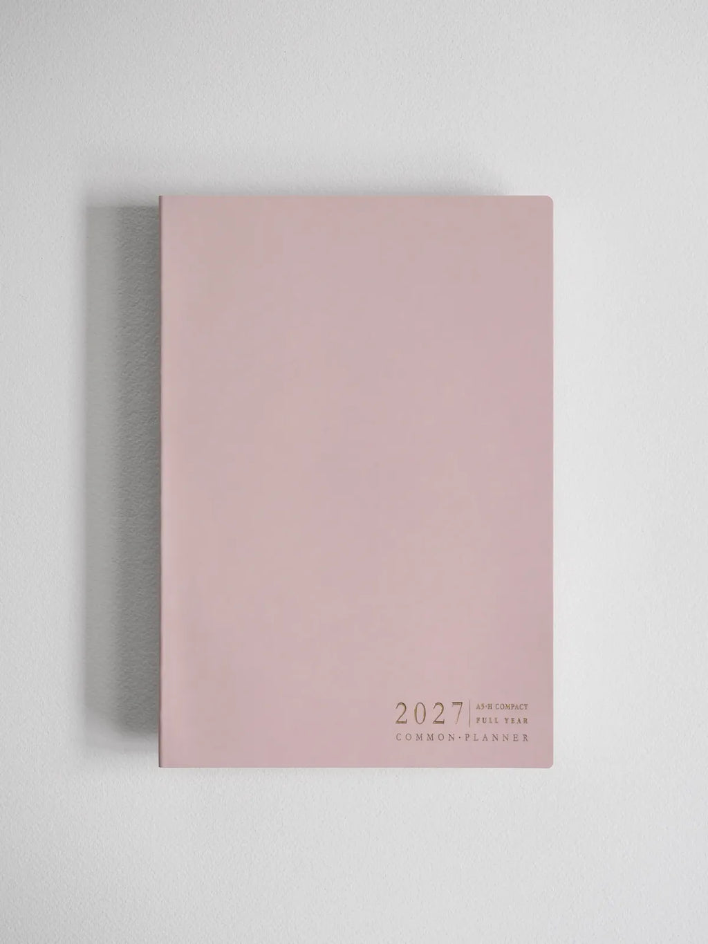 A5 Planner for 2027 in a Compact Horizontal Format with 52 gsm White Paper and Lay-Flat Sewn Binding