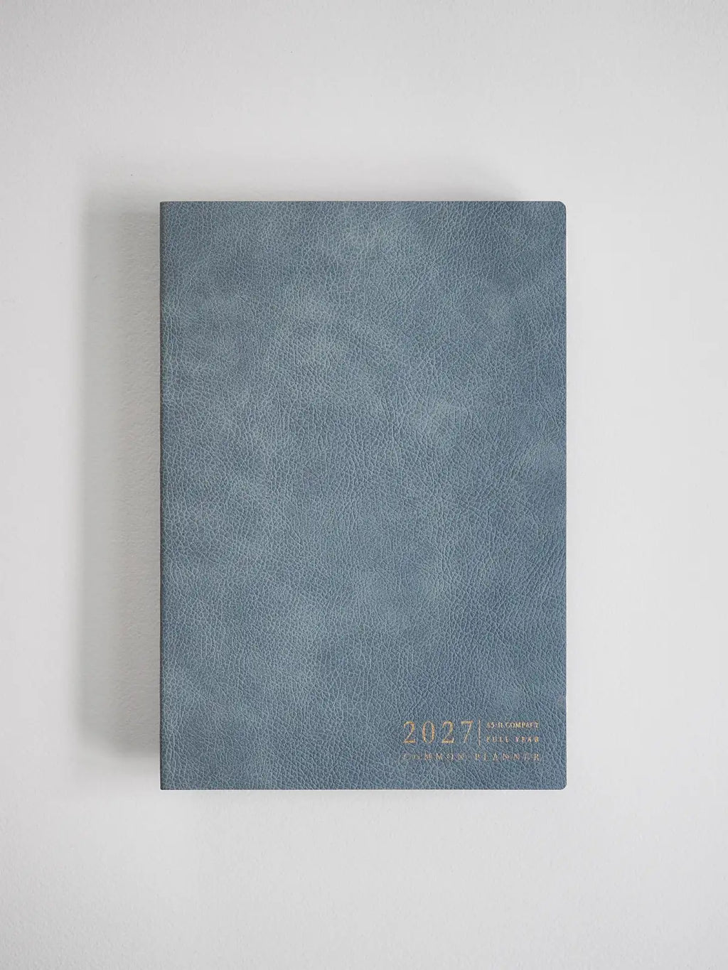 A5 Planner for 2027 in a Compact Horizontal Format with 52 gsm White Paper and Lay-Flat Sewn Binding
