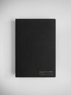 A5 Planner for 2027 in a Compact Horizontal Format with 52 gsm White Paper and Lay-Flat Sewn Binding