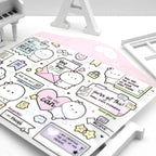 A5 Sticker Storage Envelope for Planner Accessories and Regular Sticker Sheets, Bright Times Design