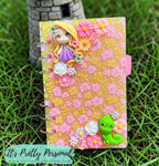 A6 Acrylic Notebook Cover Set, Clear Front and Back Covers for Standard A6 Disc Systems, 4.5 x 7 Inches