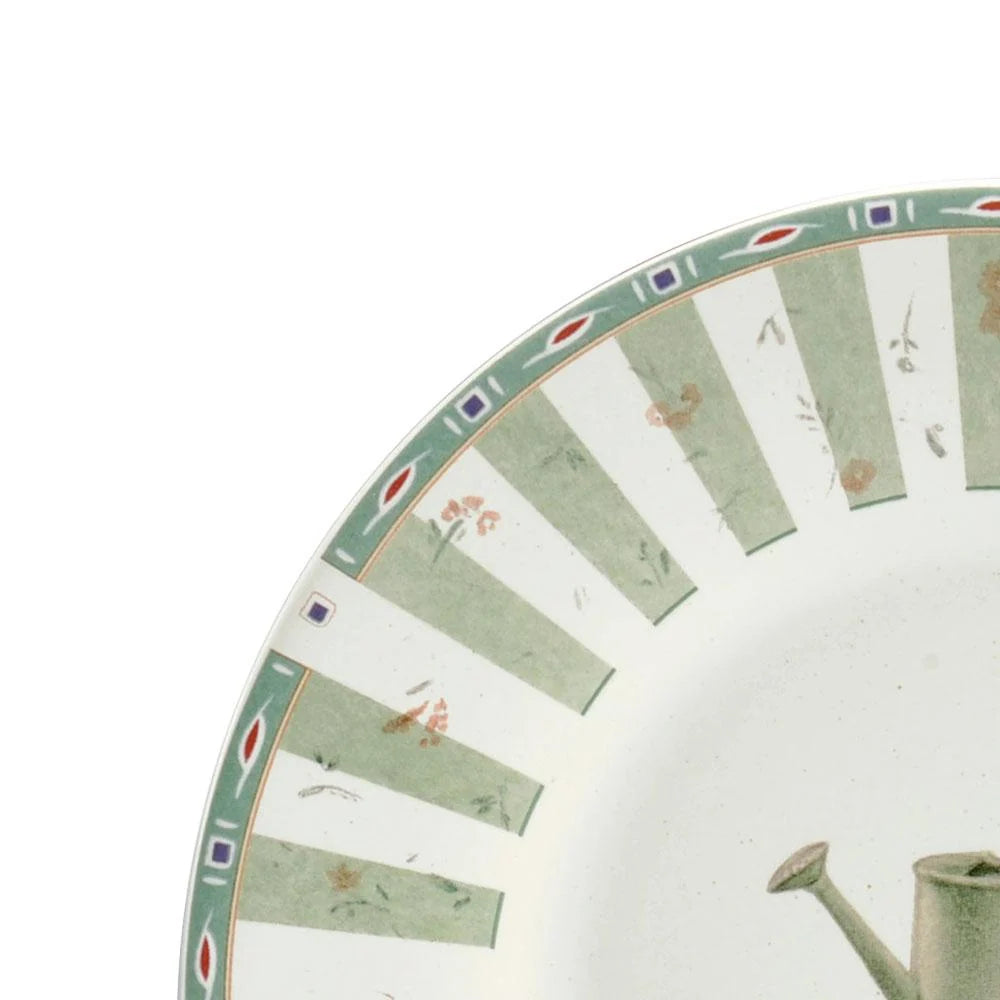 Accent Salad Plates Set of 4 in Stoneware, Each 8 Inches Across