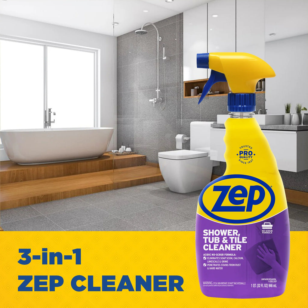 Acidic No-Scrub Shower, Tub & Tile Cleaner, 32 oz