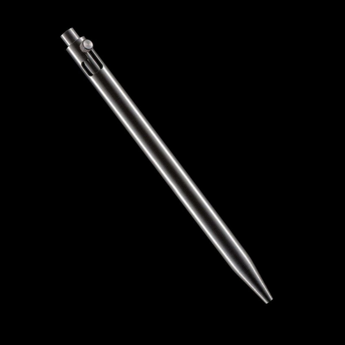 Adjustable Bolt Action Pen in Solid Metal, Hand-Finished for a Seamless Cone and Body Appearance