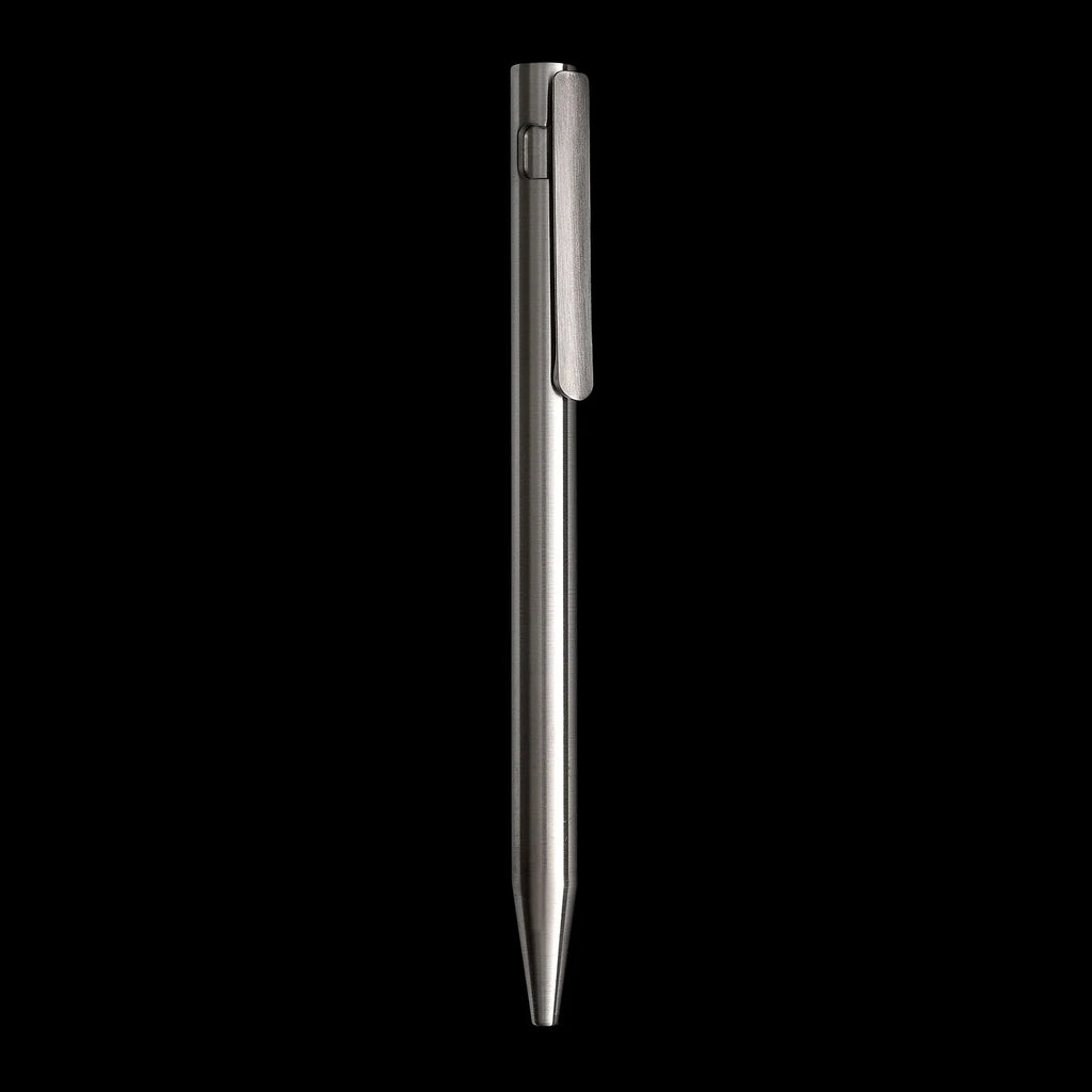 Adjustable Bolt Action Pen in Solid Metal, Hand-Finished for a Seamless Cone and Body Appearance