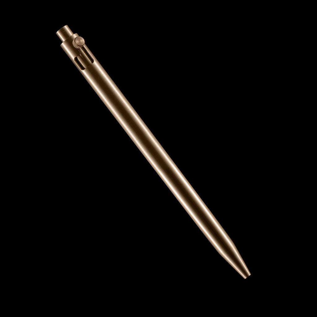 Adjustable Bolt Action Pen in Solid Metal, Hand-Finished for a Seamless Cone and Body Appearance