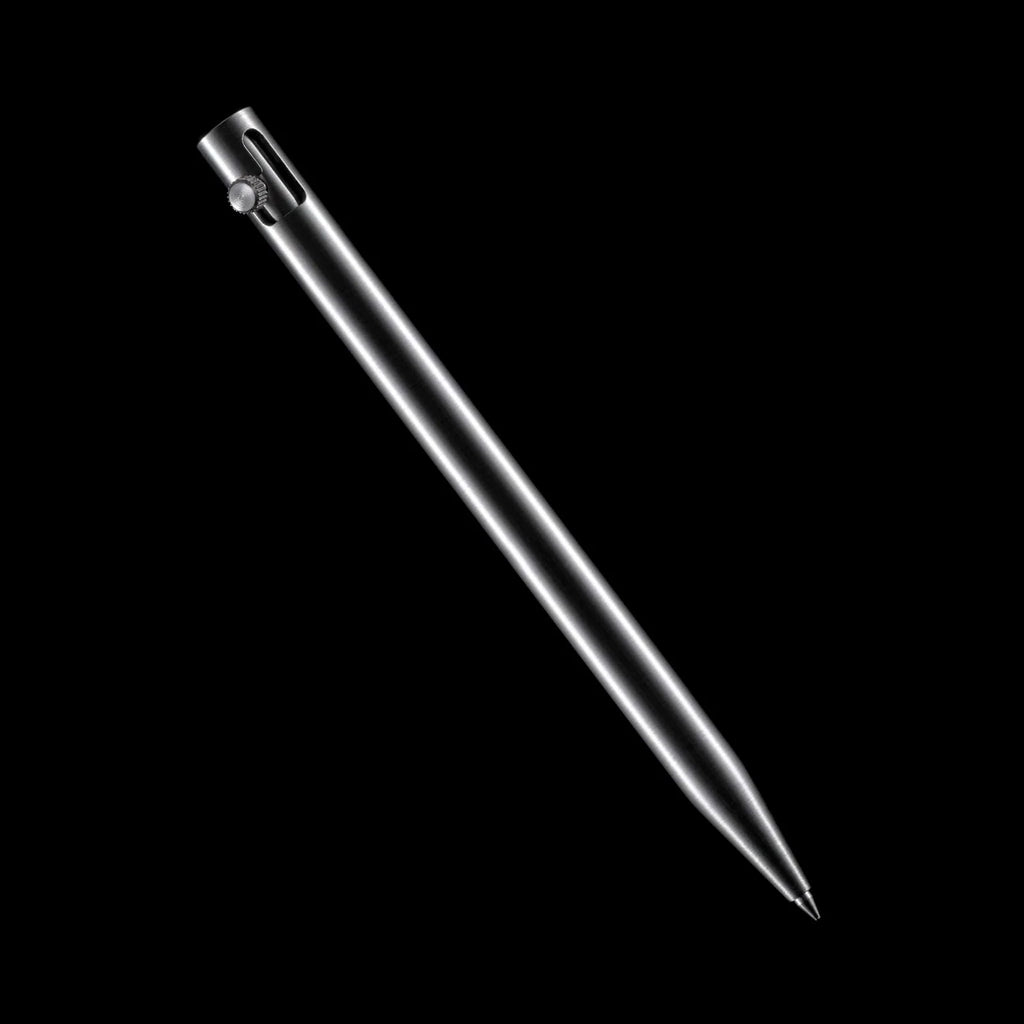 Adjustable Bolt Action Pen in Solid Metal, Hand-Finished for a Seamless Cone and Body Appearance