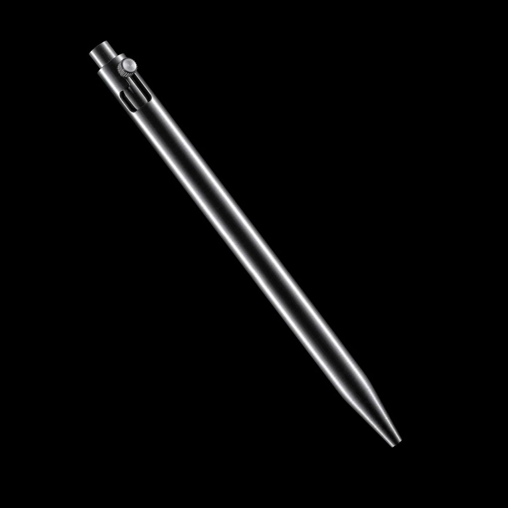 Adjustable Bolt Action Pen in Solid Metal, Hand-Finished for a Seamless Cone and Body Appearance