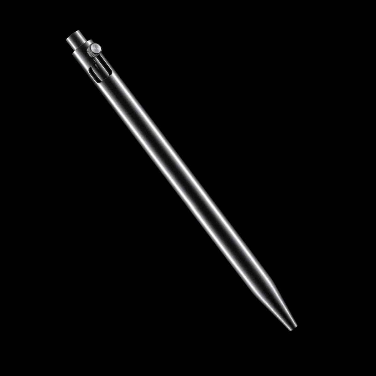 Adjustable Bolt Action Pen in Solid Metal, Hand-Finished for a Seamless Cone and Body Appearance