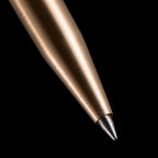 Adjustable Bolt Action Pen in Solid Metal, Hand-Finished for a Seamless Cone and Body Appearance