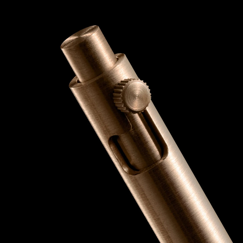 Adjustable Bolt Action Pen in Solid Metal, Hand-Finished for a Seamless Cone and Body Appearance