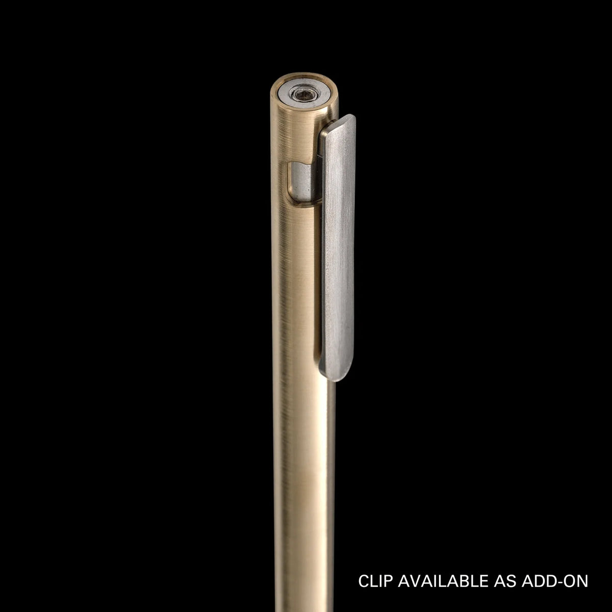 Adjustable Bolt Action Pen in Solid Metal, Hand-Finished for a Seamless Cone and Body Appearance