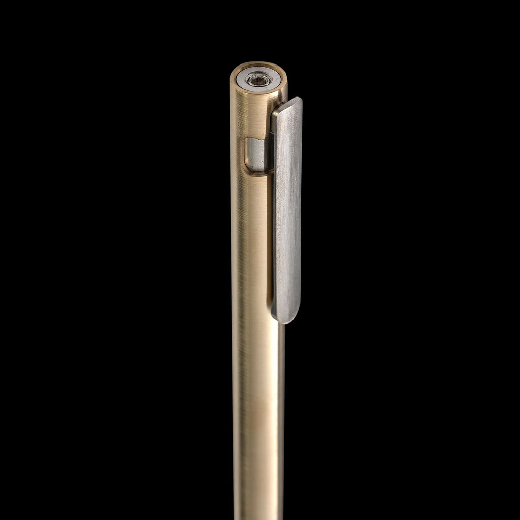 Adjustable Bolt Action Pen in Solid Metal, Hand-Finished for a Seamless Cone and Body Appearance