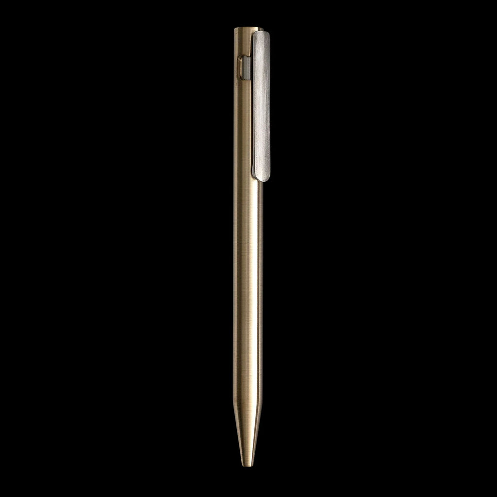 Adjustable Bolt Action Pen in Solid Metal, Hand-Finished for a Seamless Cone and Body Appearance