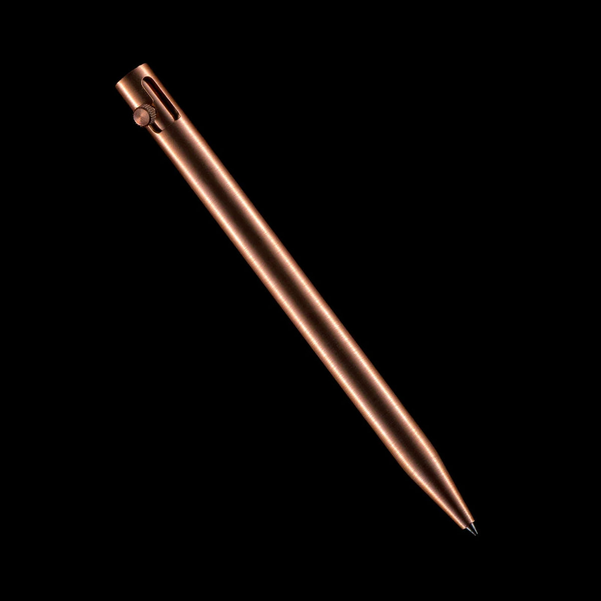 Adjustable Bolt Action Pen in Solid Metal, Hand-Finished for a Seamless Cone and Body Appearance