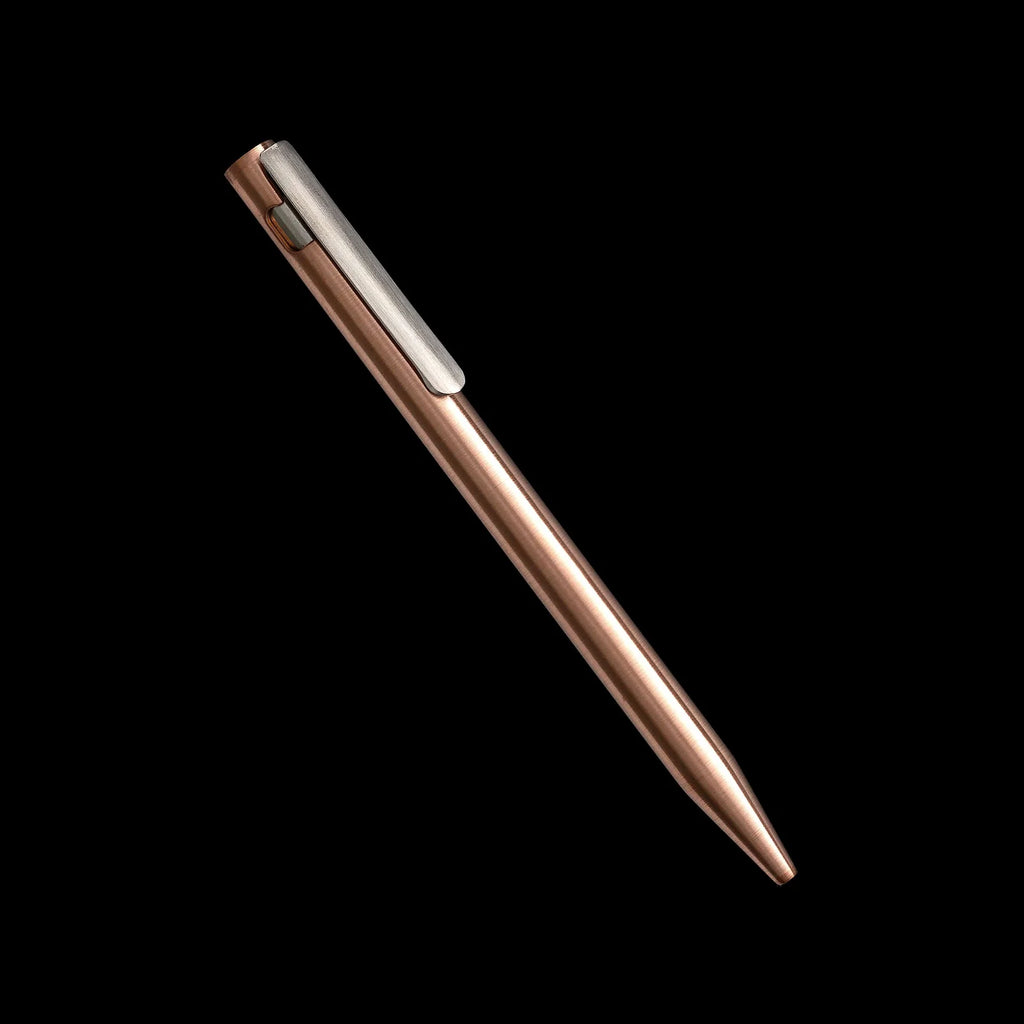 Adjustable Bolt Action Pen in Solid Metal, Hand-Finished for a Seamless Cone and Body Appearance