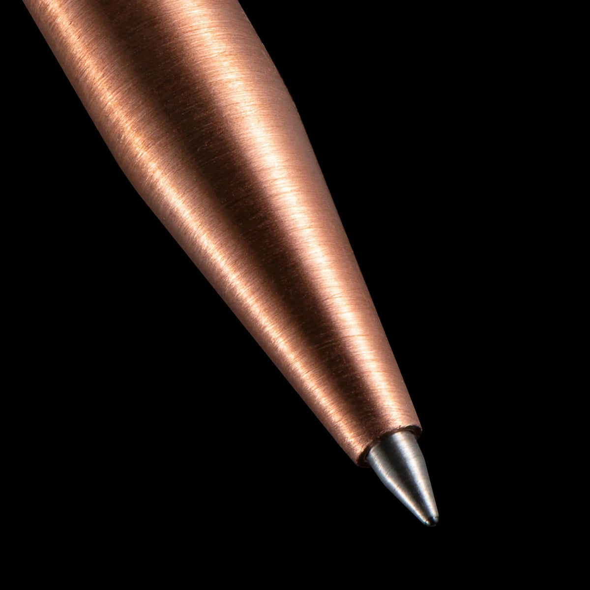 Adjustable Bolt Action Pen in Solid Metal, Hand-Finished for a Seamless Cone and Body Appearance