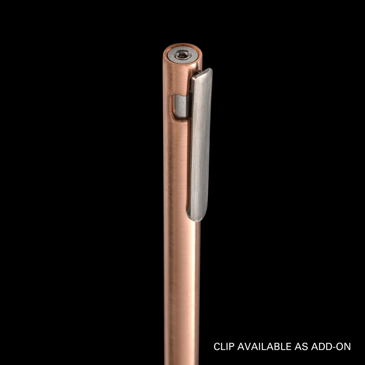 Adjustable Bolt Action Pen in Solid Metal, Hand-Finished for a Seamless Cone and Body Appearance