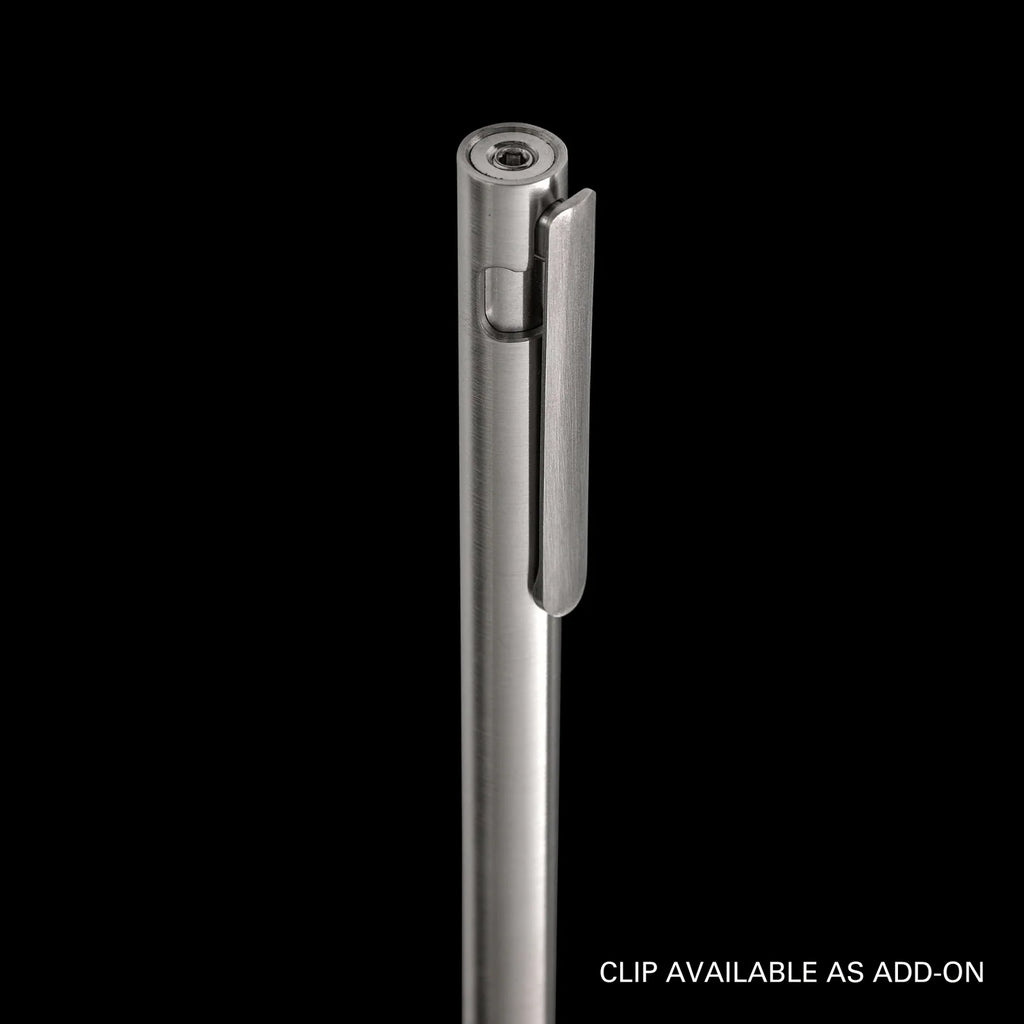 Adjustable Bolt Action Pen in Solid Metal, Hand-Finished for a Seamless Cone and Body Appearance