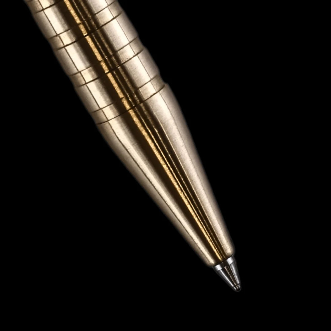 Adjustable Bolt Action Pen in Solid Metal, Hand-Finished for a Seamless Cone and Body Appearance