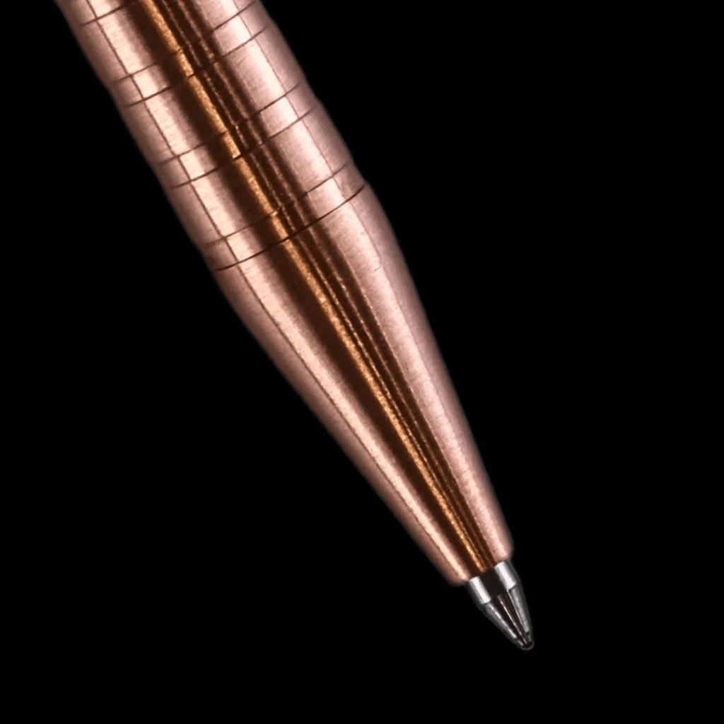 Adjustable Bolt Action Pen in Solid Metal, Hand-Finished for a Seamless Cone and Body Appearance