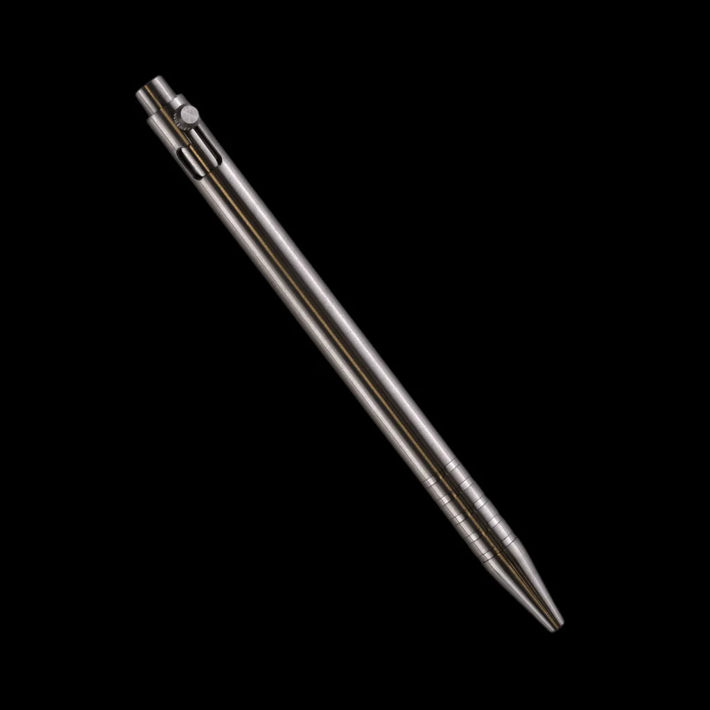 Adjustable Bolt Action Pen in Solid Metal, Hand-Finished for a Seamless Cone and Body Appearance