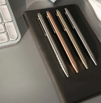 Adjustable Bolt Action Pen in Solid Metal, Hand-Finished for a Seamless Cone and Body Appearance