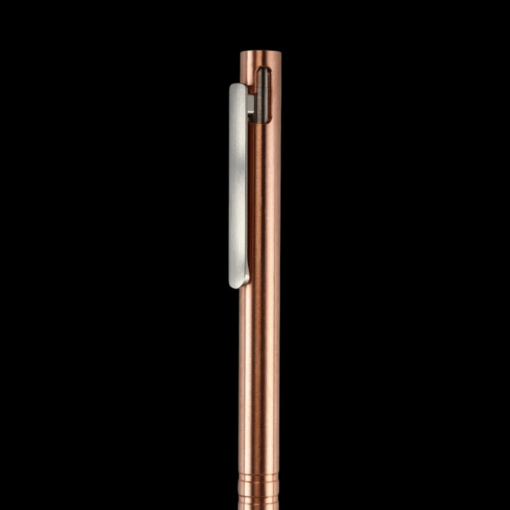 Adjustable Bolt Action Pen in Solid Metal, Hand-Finished for a Seamless Cone and Body Appearance