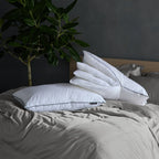 Adjustable Cloud Pillow with Three Height, Removable Inserts, Standard or King Size, Single or 2 Pack