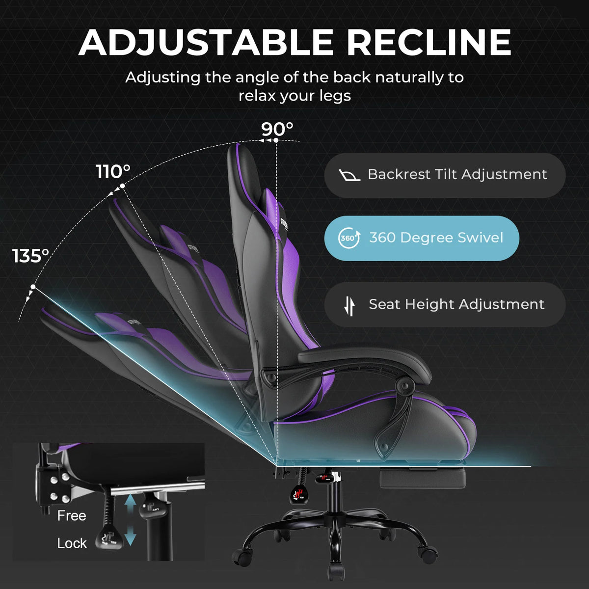 Adjustable Gaming Chair