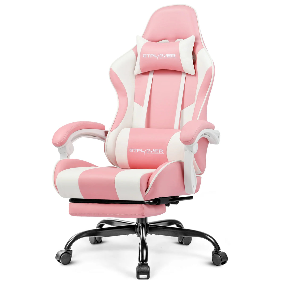 Adjustable Gaming Chair, Pink