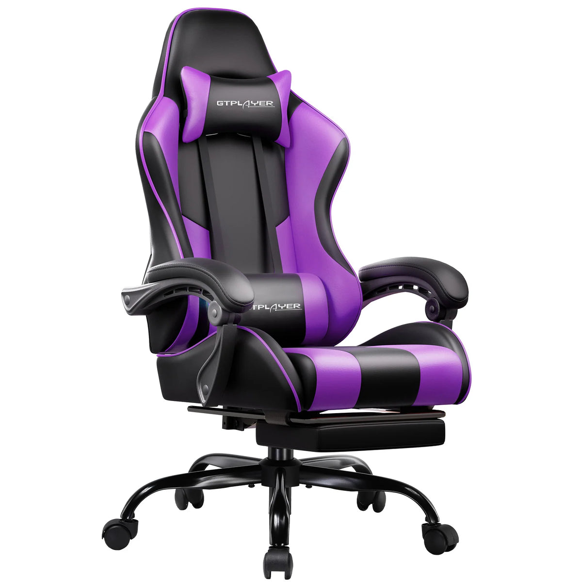 Adjustable Gaming Chair, Purple