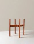 Adjustable Plant Stand, Dark Bamboo