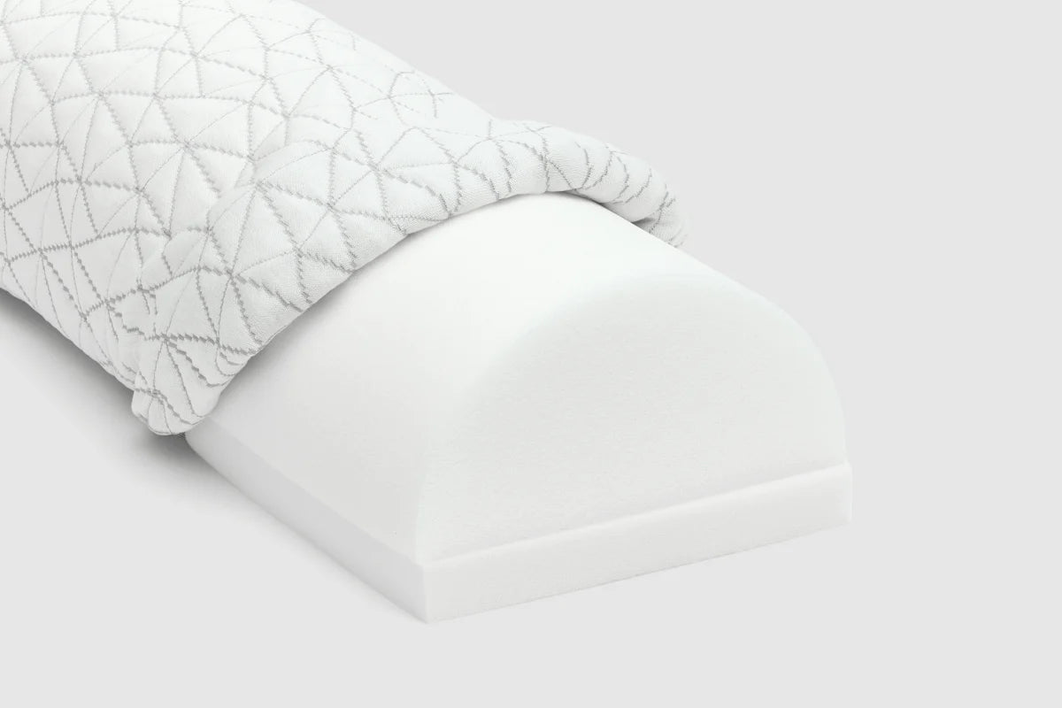 Adjustable Support Pillow in Solid Memory Foam