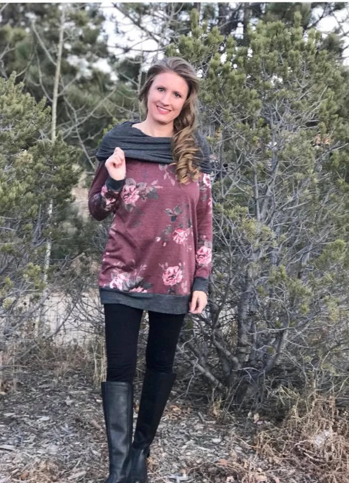 Adult Sweater and Dress PDF Sewing Pattern