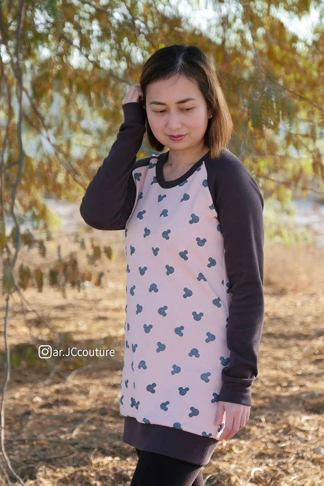 Adult Sweater and Dress PDF Sewing Pattern