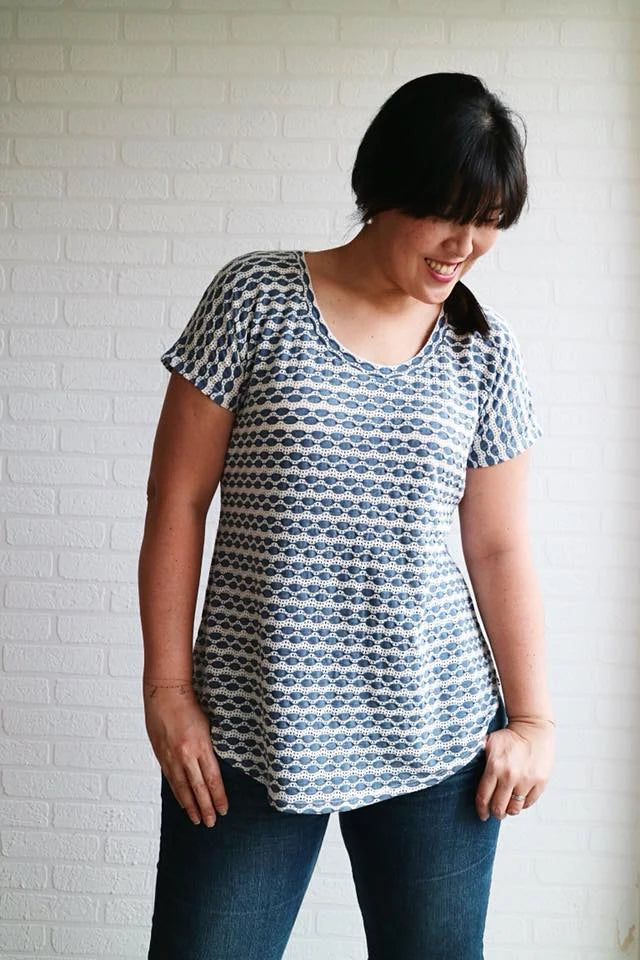 Adult Tee PDF Sewing Pattern