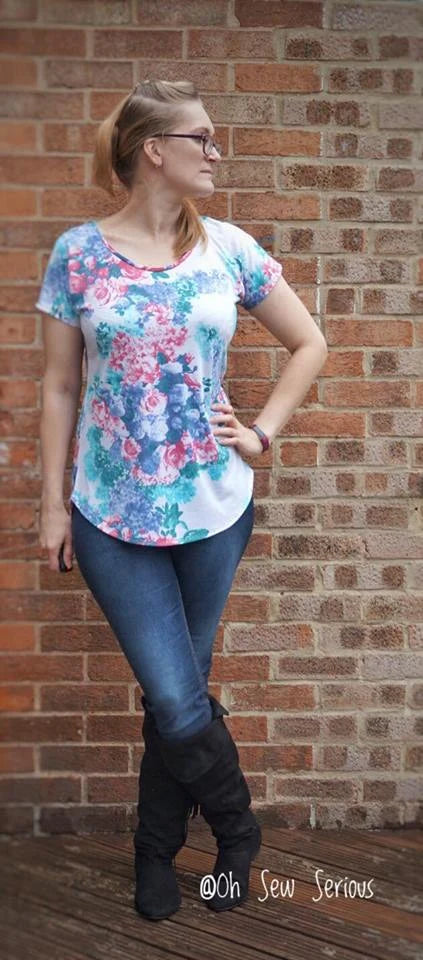 Adult Tee PDF Sewing Pattern