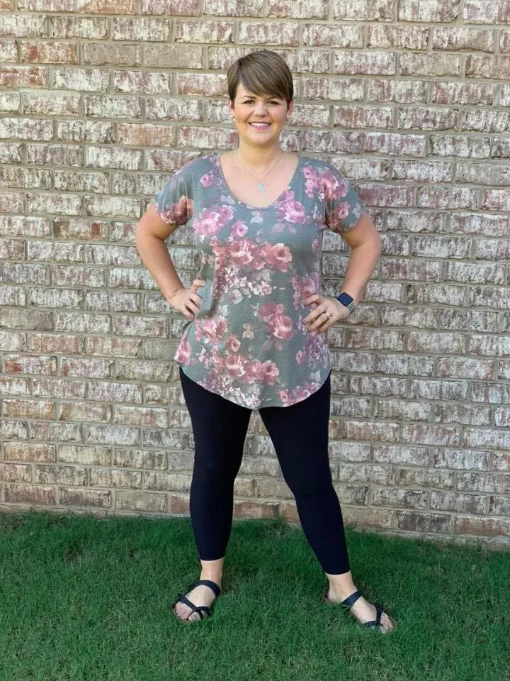 Adult Tee PDF Sewing Pattern