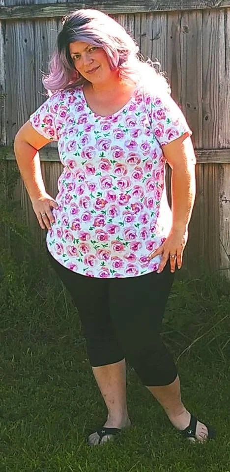 Adult Tee PDF Sewing Pattern