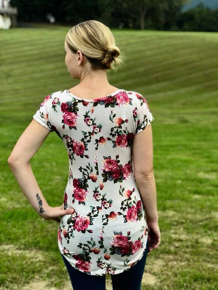 Adult Tee PDF Sewing Pattern