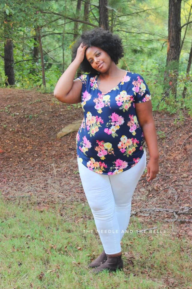 Adult Tee PDF Sewing Pattern