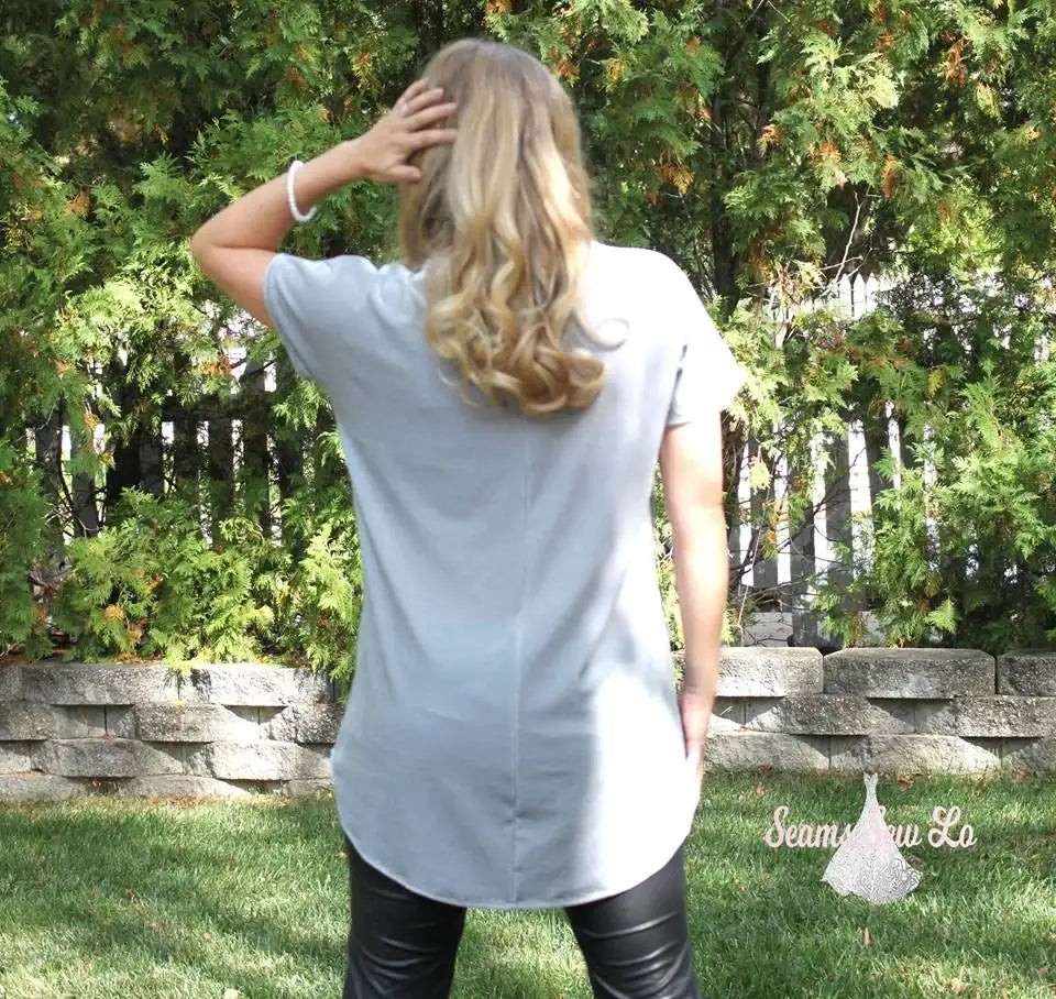 Adult Tee PDF Sewing Pattern