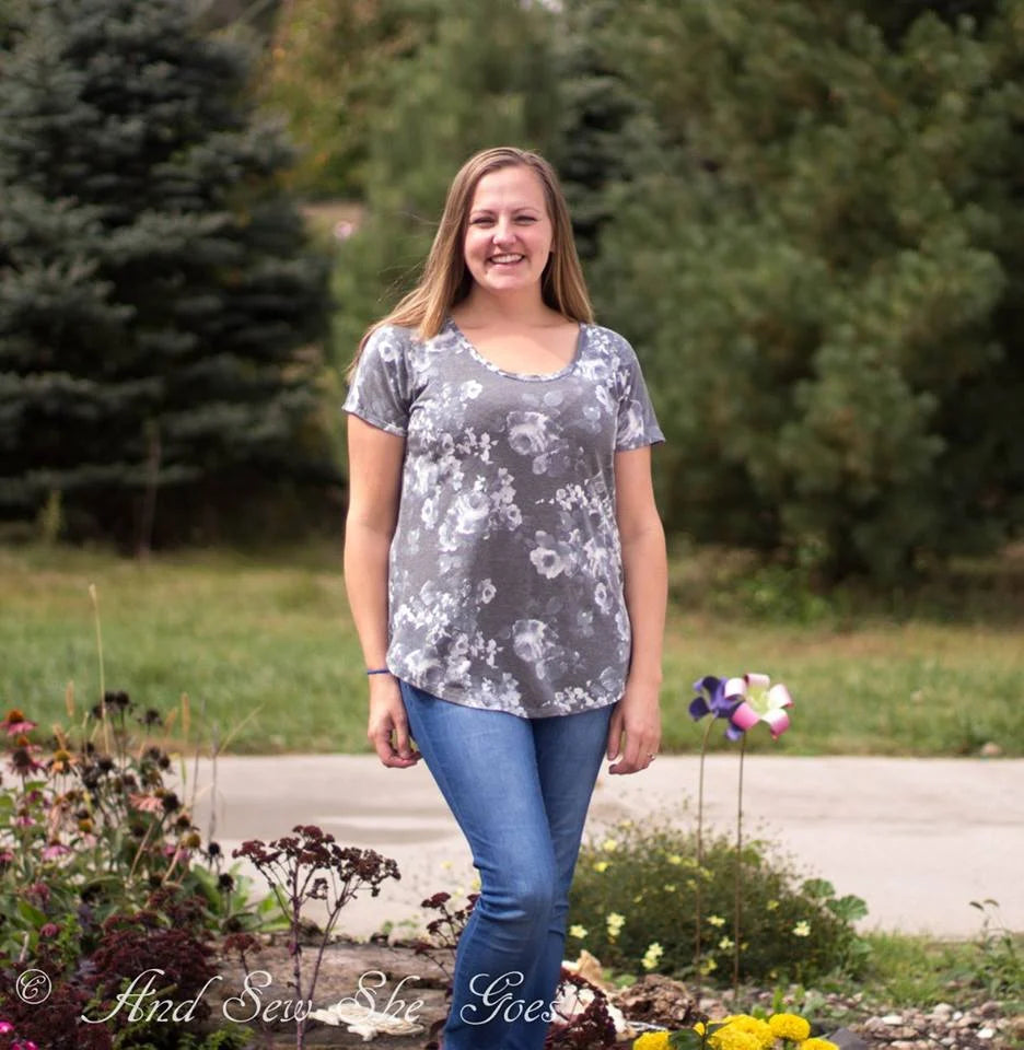 Adult Tee PDF Sewing Pattern