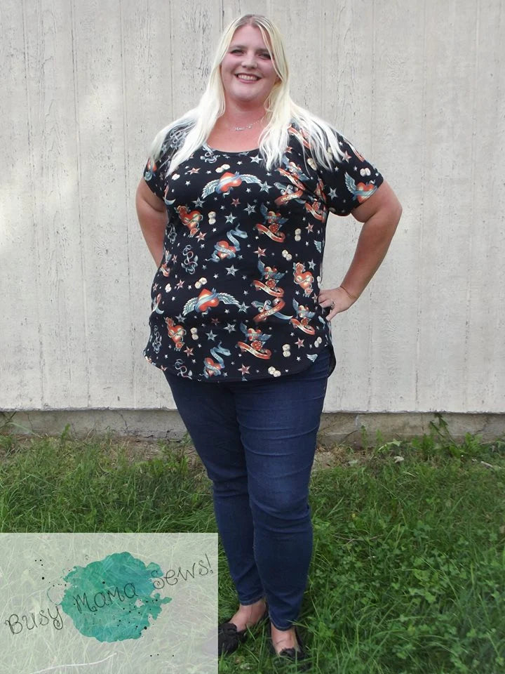 Adult Tee PDF Sewing Pattern